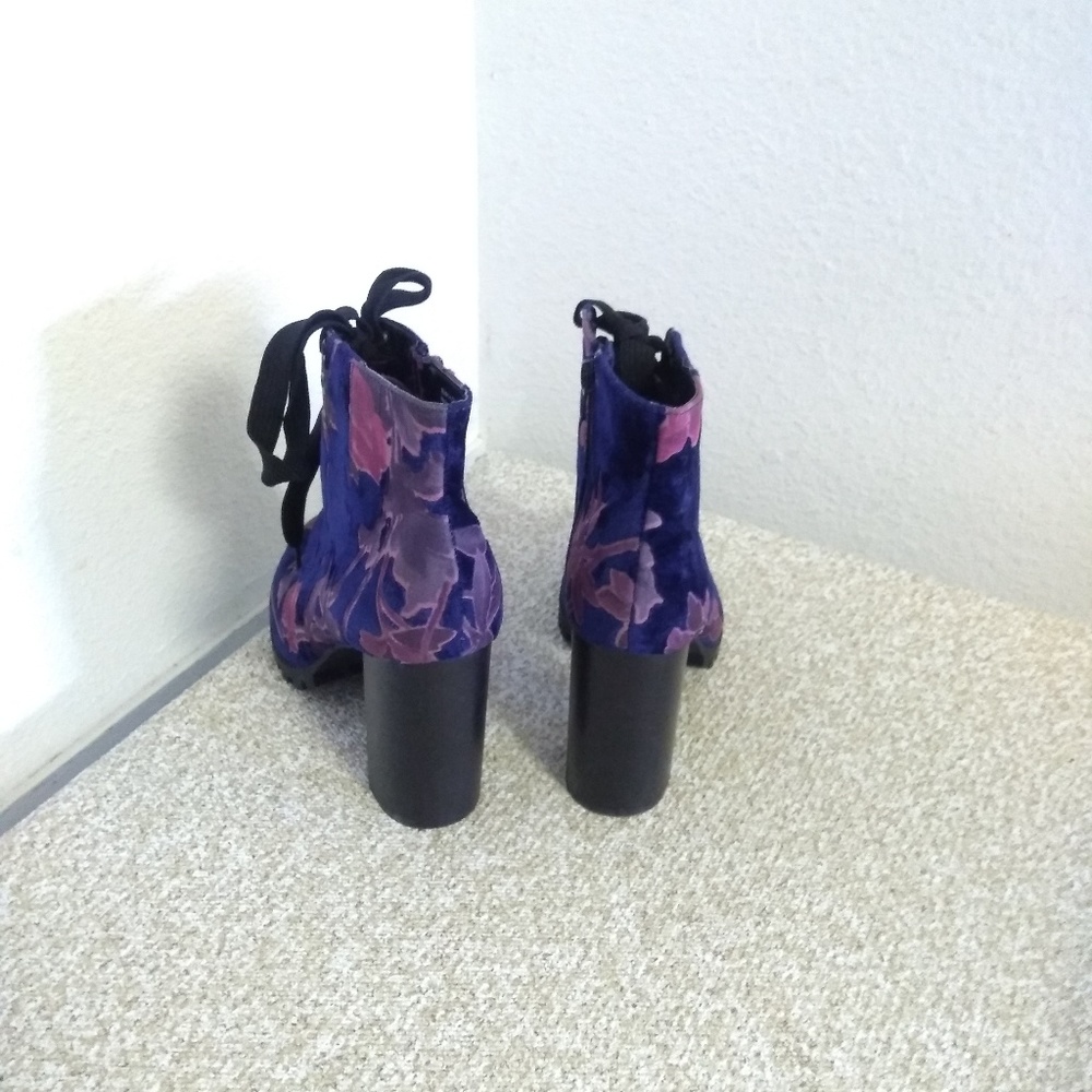 "Call It Spring" Velvet Boots - Picture 5 of 6